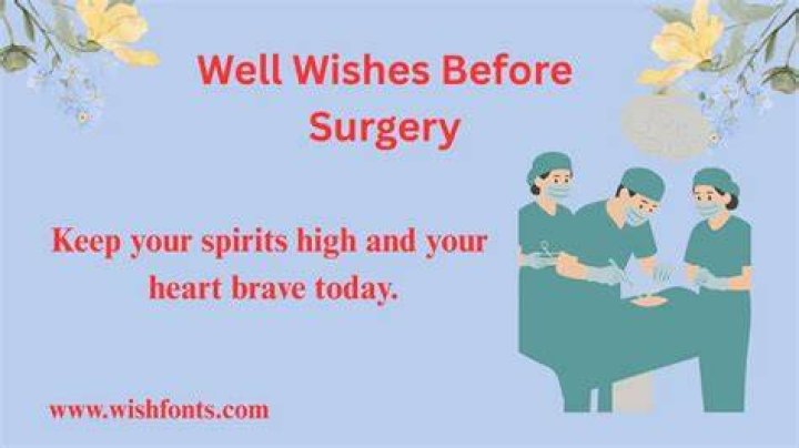 Well Wishes Messages For Operation Printable Templates