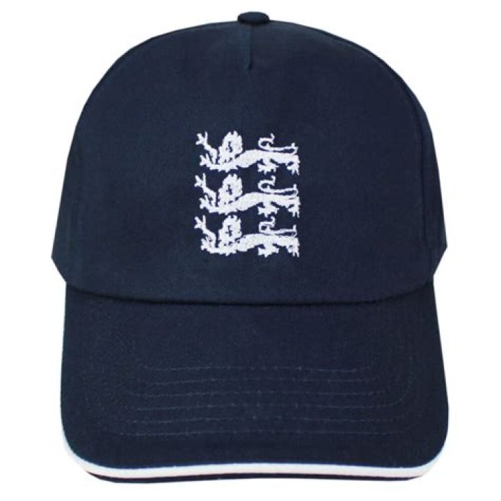 What are baseball caps called in England?