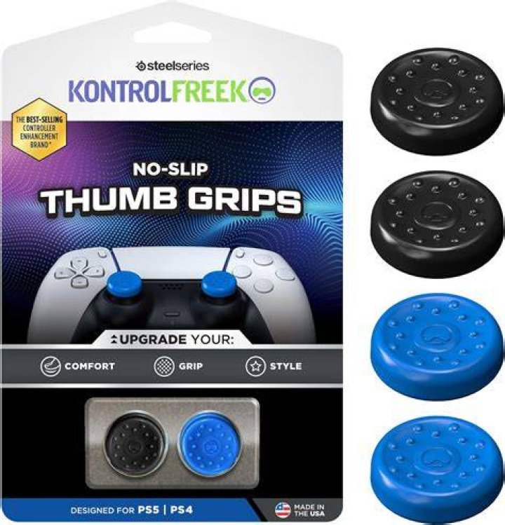 What are controller grips for PS4?