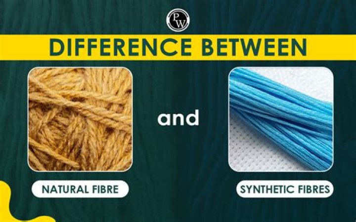 What are examples of natural and synthetic fibers?