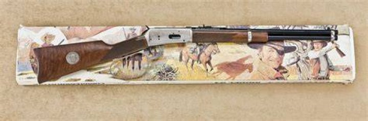 What caliber Winchester did John Wayne use?