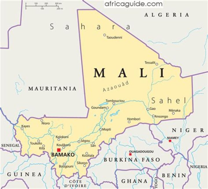 What country is Bamako Mali in?