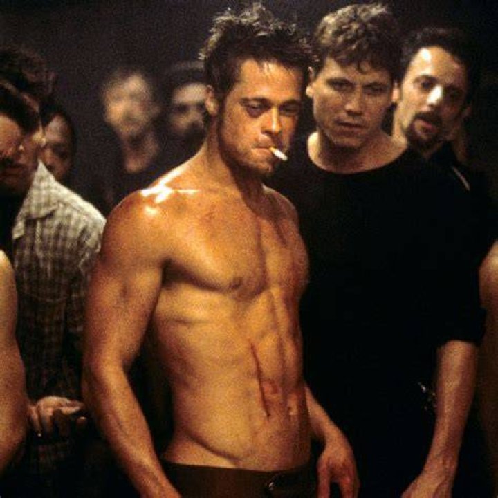 What did Brad Pitt weigh During Fight Club?