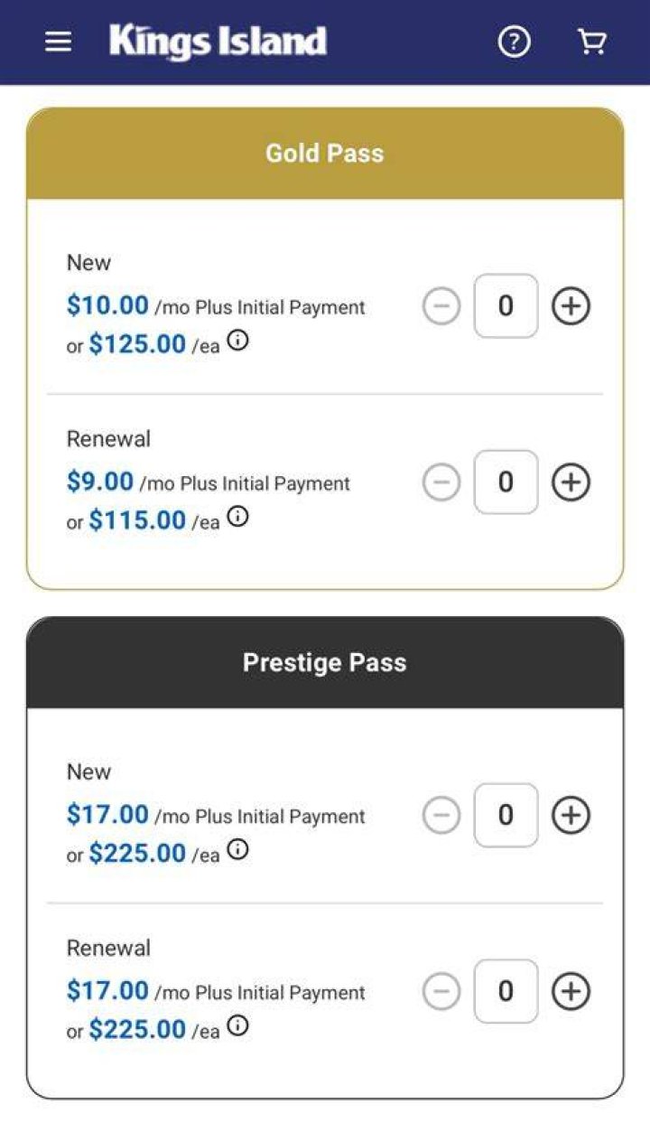 What do I do if I lost my Kings Island pass?