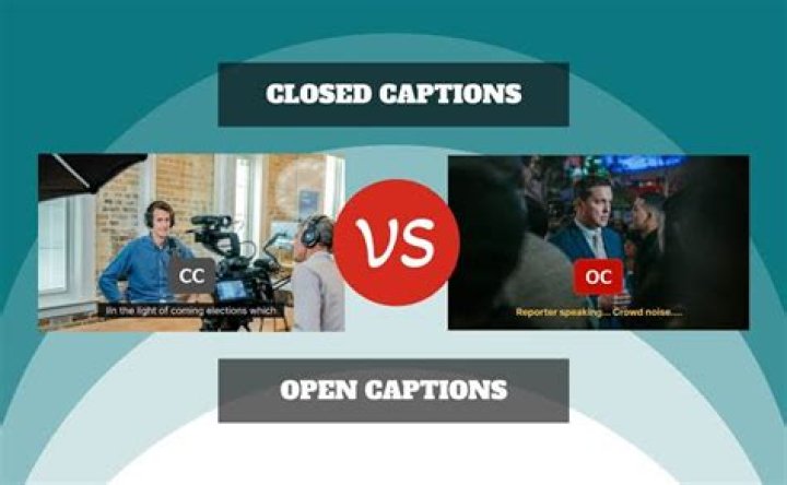 What do the different closed captions mean?