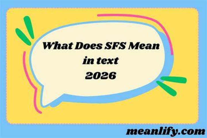 What Does SFS Mean in Text, Snapchat, Instagram, and More?