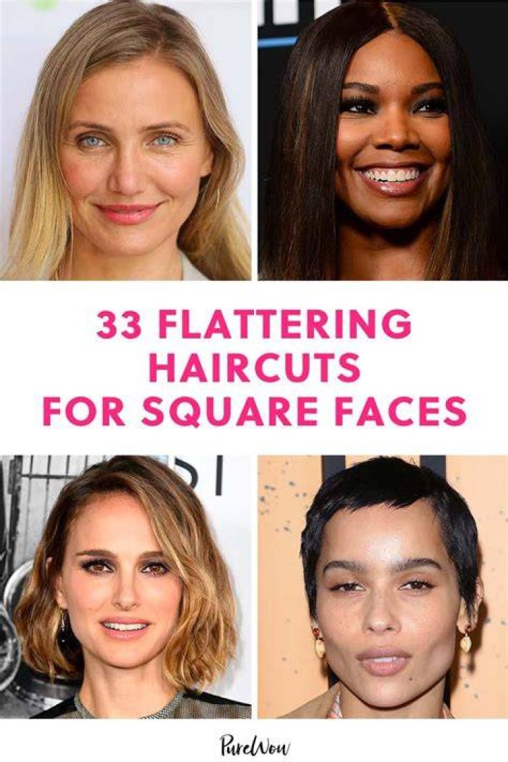 What hair style is best for square face?