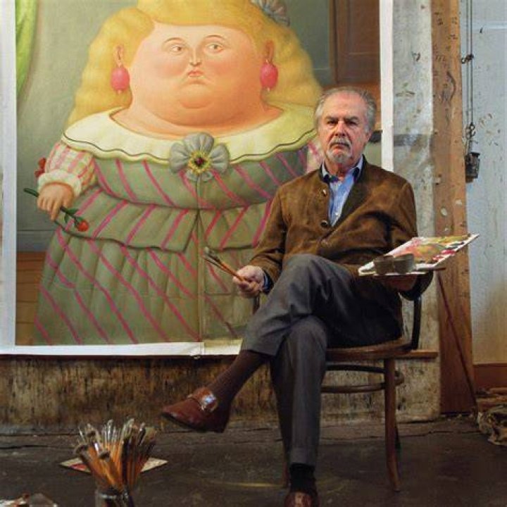 What happened to Fernando Botero's 3rd wife?