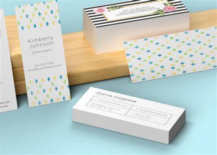 What is a mini business card?