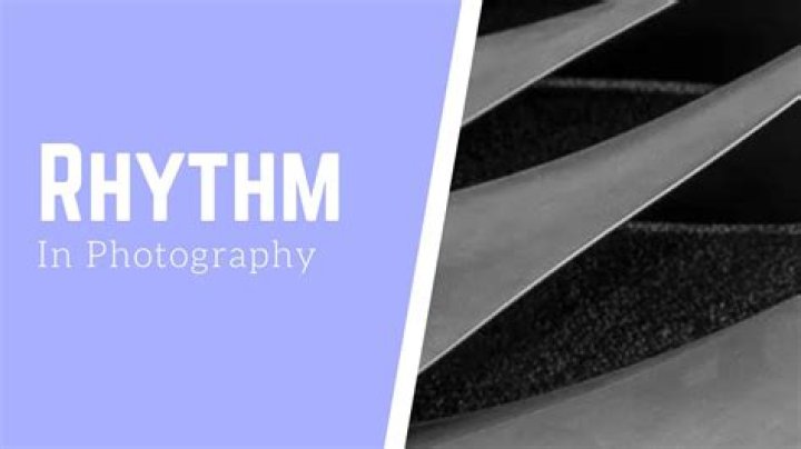 What is rhythm in photography?