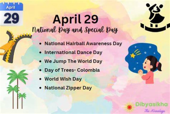 What is special about 29th April?