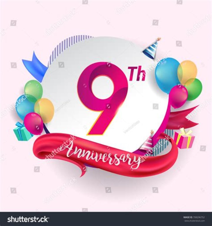 What is the 9th anniversary symbol?