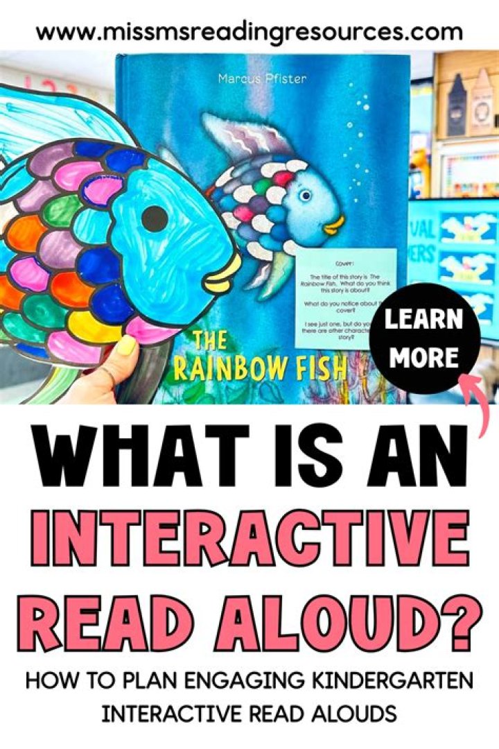What is the purpose of an interactive read aloud?