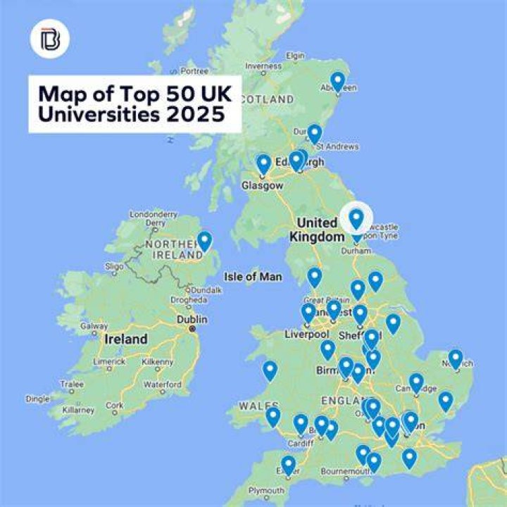 What is the top 50 university in UK?