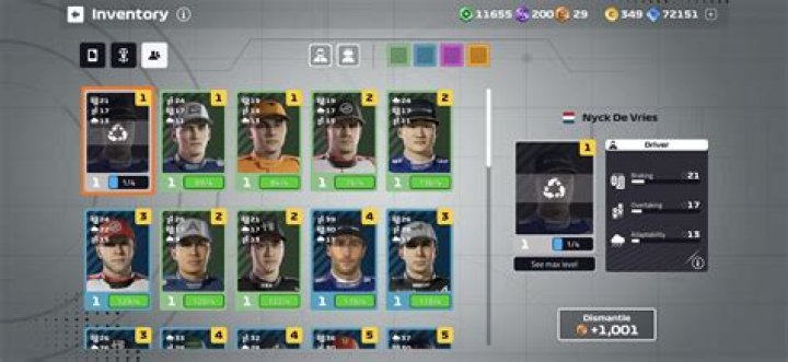 What options does Nyck de Vries have after showstealing F1 debut?