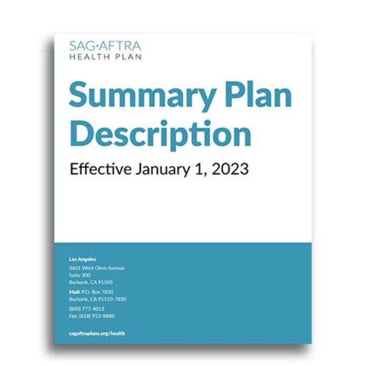 What type of insurance is SAG-aftra health plan?