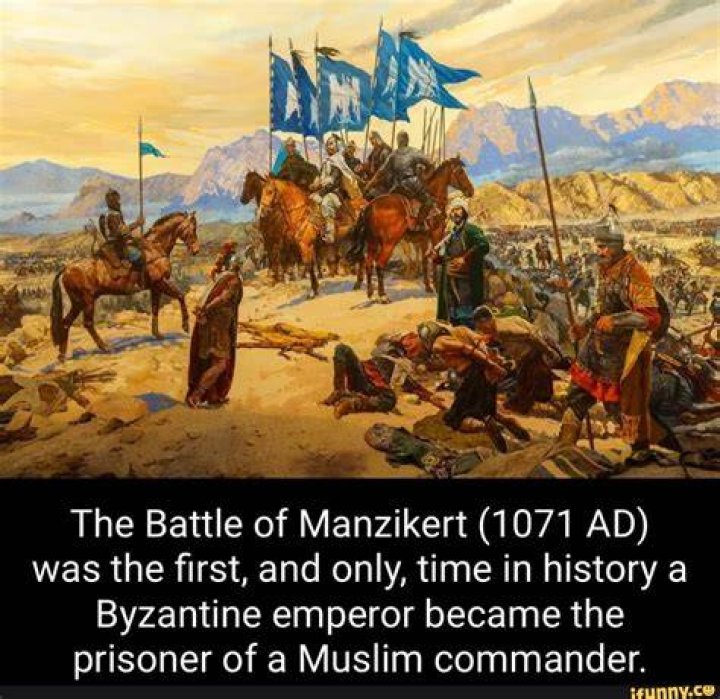 What was the significance of the Battle of Manzikert?