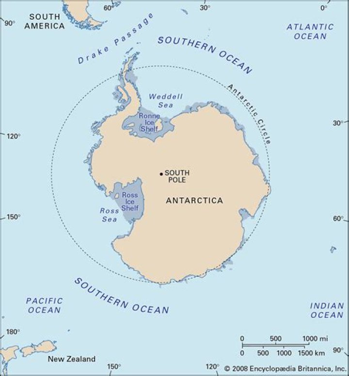 Where is the Southern Ocean located at?
