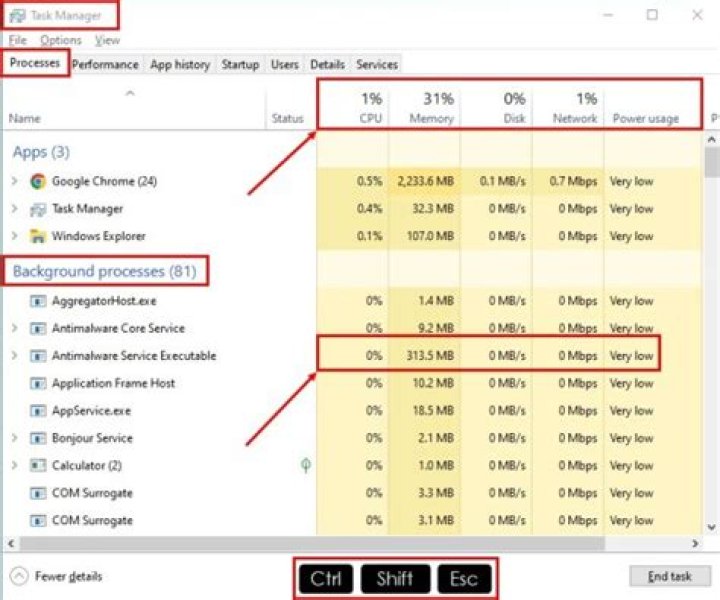 Which background processes can I end Windows 10?