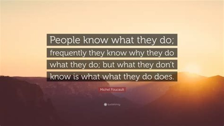 Who Are They and What Do They Know? |