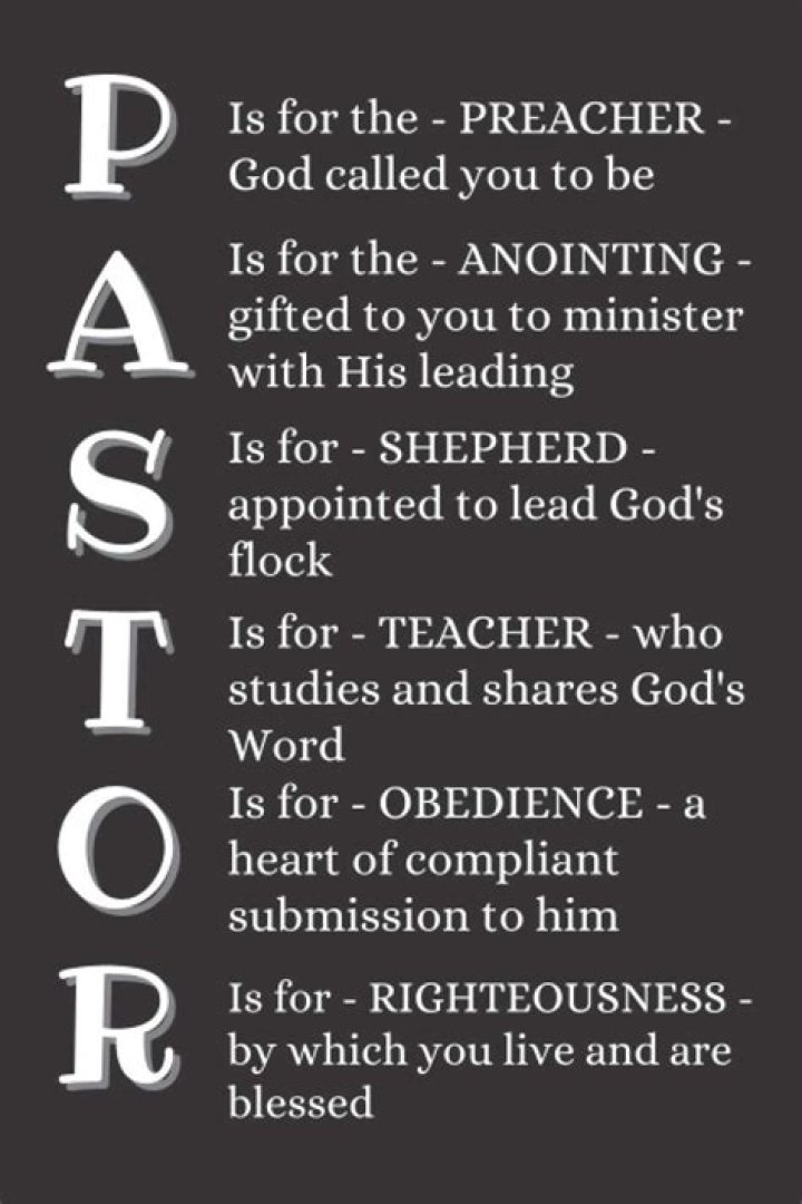 Who is a pastor according to the Bible? Legit.ng