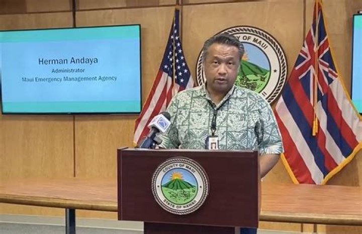 Who Is Herman Andaya? Maui County Ema Director Herman Andaya Resigns After Defending Wildfire