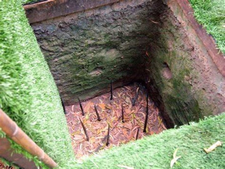 Who was the victim of the Burmese tiger pit?