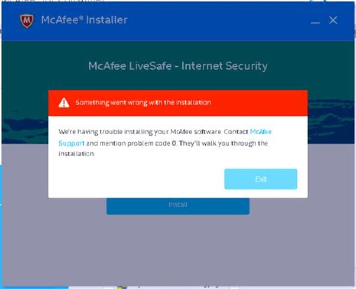 Why is McAfee not updating?
