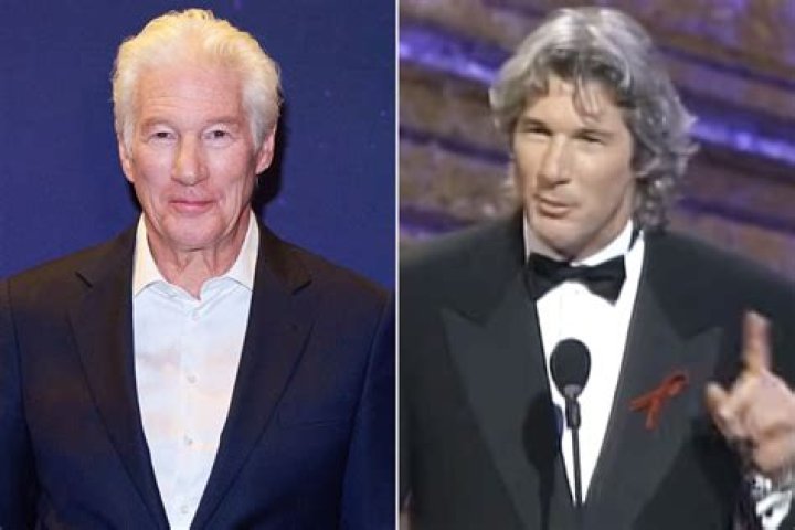 Why was Richard Gere banned from the Oscars, and which other stars have